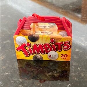2014 Tim Hortons Mini Timbits Box Christmas Ornament